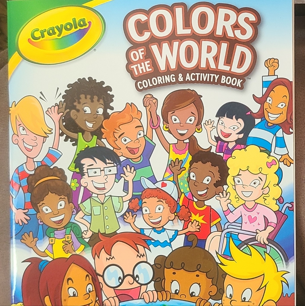 Color of the World Coloring & Activity Book by Crayola.